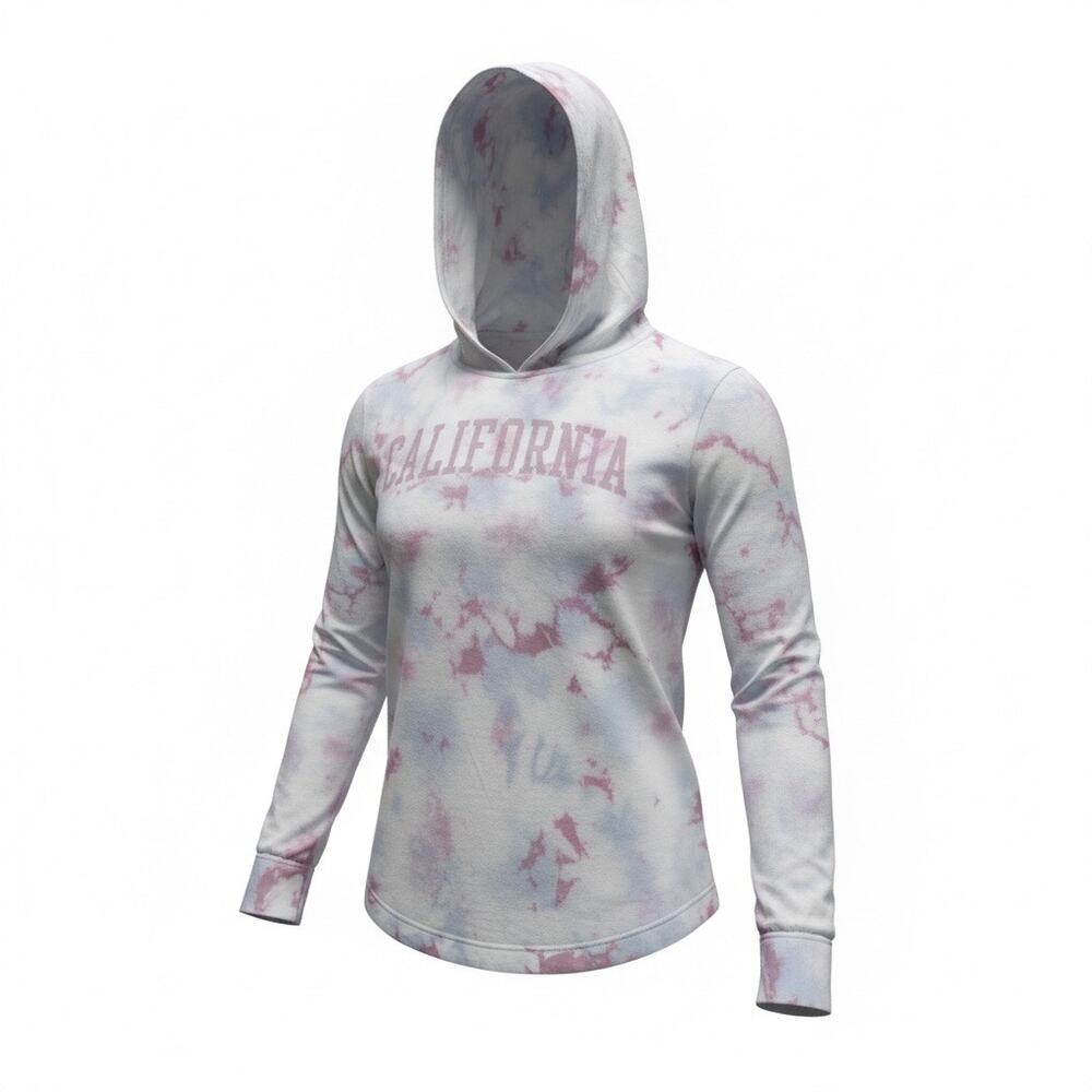 PINK Victoria’s Secret Tie Dye Hoodie Women’s Medium Oversized